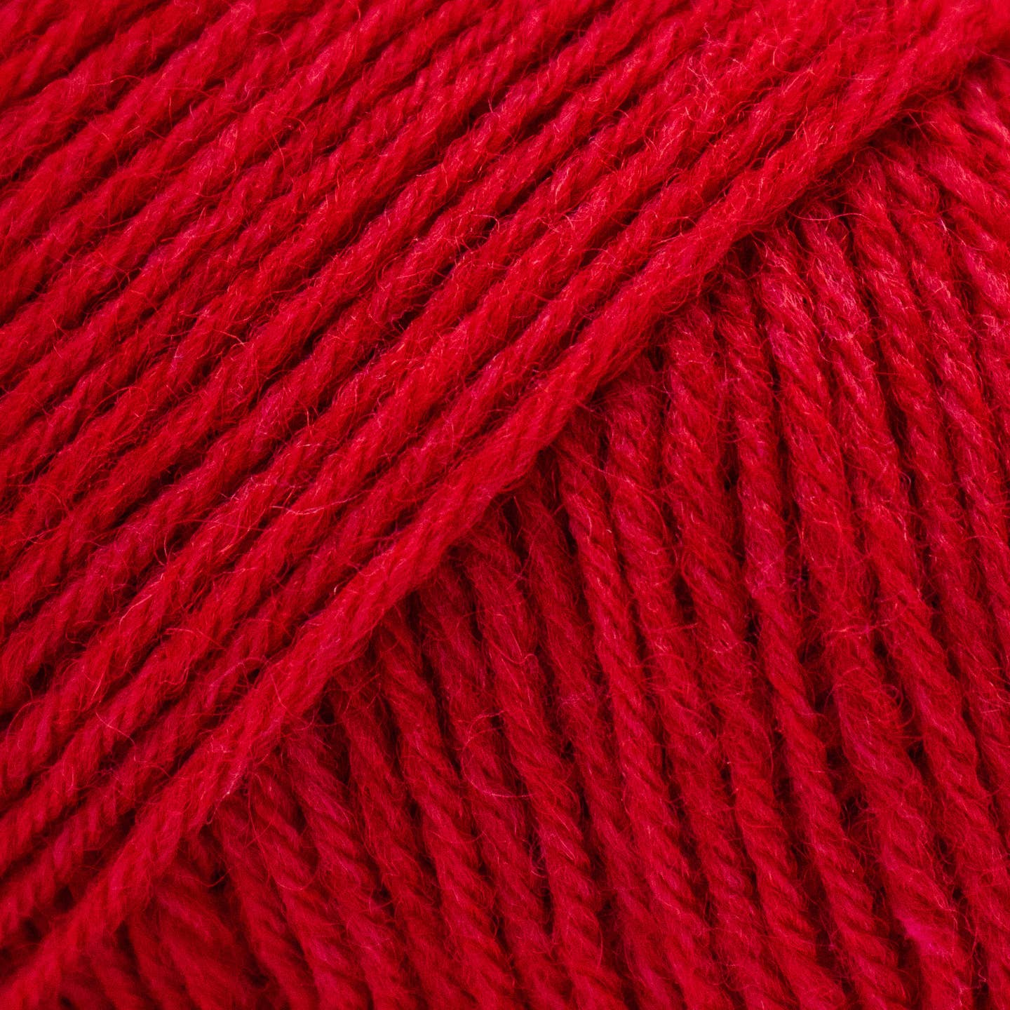 Red Rounded Wool Shape Luca-S Woolen Walk Superwash Sock Wool - Red (033) - 50g – Wools Direct