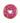 ABC - Pink Doughnut Button - Shank - 24mm