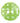 Trimits - Green Spotty Button - 2 Hole - 18mm