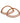 Trimits Plastic Bag Handles - Oval - 17 cm - Light Brown - (Pack of 2)