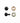 Ball Safety Noses - Black - 15mm (Pack of 5)