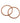 Trimits Plastic Bag Handles - Round - 13 cm - Light Brown - (Pack of 2)