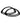 Trimits Plastic Bag Handles - Oval - 17 cm - Graphite - (Pack of 2)