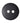 Trimits - Matt Black Smartie Button - 2 Hole - 20mm