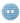 Trimits - Blue Striped Button - 2 Hole - 15mm