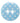 Trimits - Blue Spotty Button - 2 Hole - 15mm