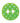 Trimits - Green Spotty Button - 2 Hole - 15mm