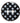 Trimits - Spotty Black and White Button - 2 Hole - 15mm