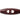 Trimits - Red Brown Imitation Leather Toggle - 2 Hole - 30mm
