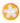 Trimits - Light Orange Flower Button - 2 Hole - 13mm