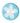 Trimits - Light Blue Flower Button - 2 Hole - 17mm