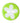 Trimits - Green Flower Button - 2 Hole - 17mm