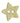 Trimits - Yellow Glitter Star Button - 2 Hole - 18mm
