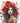Luca-S Cross Stitch Kit - BU5063 - The Girl with Poppies