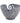 Hemline Knitting Yarn Bowl - Plastic - Grey
