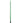KnitPro Trendz - Single Ended Tunisian Crochet Hook - 9mm