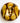 Handmade - Butterscotch Button - approx 45mm - (Pack of 1)