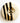Handmade - Cream and Black Striped Button - approx 45mm - (Pack of 1)