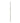 Pony Single End Crochet Hook - Aluminium - 15cm (3.50mm)