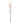 Pony Single End Crochet Hook - Plastic - 15cm (6.00mm)