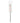 Pony Single End Crochet Hook - Plastic - 15cm (6.50mm)