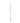 Pony Single End Crochet Hook - Steel - 12cm (0.75mm)