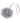 Trimits Faux Fur Glitter Pom Pom - (Grey) - 11cm