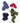 UKHKA 142 Child's Mittens, Leg Warmers and Scarf in Chunky (Leaflet)